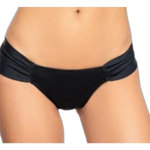 Malla Bombacha Vedetina Con Frunce Bianca Mare 23103051
