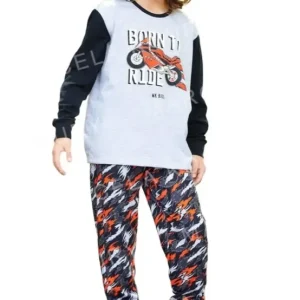 Pijama Invierno Varon Nene Algodón Marcela Koury 4205