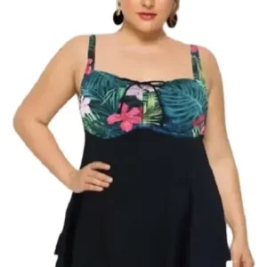 Malla Mujer Tankini Taza Armada Y Short Cindisami 110221