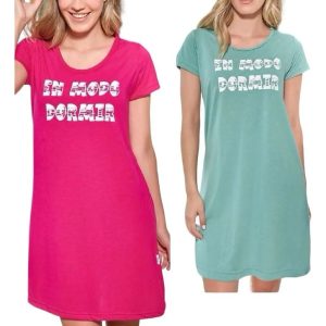 Camisón Remerón Manga Corta Susurro 3274 Talles Grandes