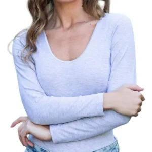 Body De Algodón Liso Bianca Secreta 24567 Talles Grandes