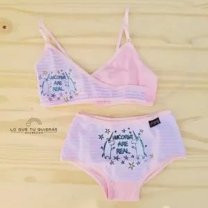 Conjunto Nena Algodón Y Lycra Cruzado Estampado Marey 514
