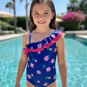Malla Entera Niña Arco Iris Bianca Mare 25280