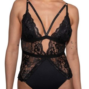 Body Puntilla Y Microfibra Flowers Lemons 058