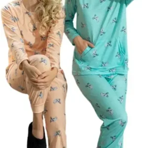 Pijama Invierno Manga Corta Susurro 3000 Talles Grandes Al 8