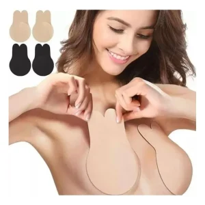 Pezonera Tela Conejito Push Up Levanta Busto Ideal Vestido Nougat Único