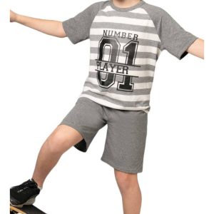 Pijama Varón Niños Verano De Jersey Lencatex 25931