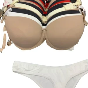 Pack X3 Conjunto Taza Soft Push Up Mia Carezza 7020