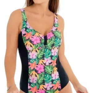 Traje De Baño Entero Halter Mujer Nodagi Modelo 431 Negro 4