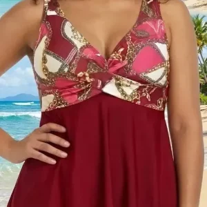 Malla Verano Mujer Tankini Taza Desm C/short Cindisami  6862
