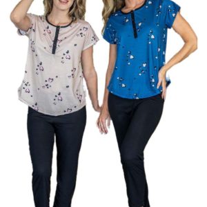 Pijama Invierno Manga Corta Susurro 3262 Talles Grandes Al 8