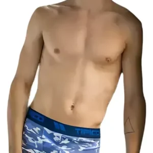 Boxer Hombre Camuflado De Algodon Y Lycra Tipico 671