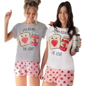 Pijama Verano Mujer De Jersey Algodón Lencatex 23753