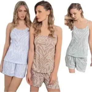 Pijama De Verano Mujer De Viscosa Lencatex 23771