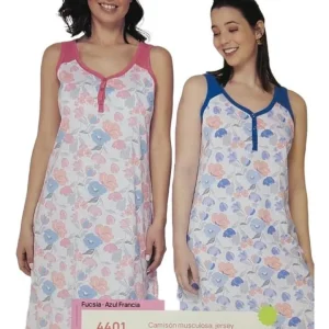 Camisón Verano Mujer Jersey Miss Rachel 4401 Talles Grandes
