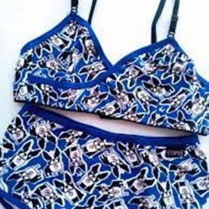 Conjunto Nena Algodón Y Lycra Cruzado Estampado Marey 515