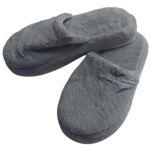 Pantufla Mujer Chinela Pelo Invierno Nerea Maitena 3101 Gris 1 Al 3 Lisa 36 Ar