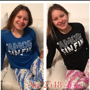 Pijama Invierno Mujer Susurro 2548 Talles Grandes Hasta El 8