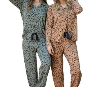 Pijama Invierno Abotonado Estampado 24518 Bianca Secreta