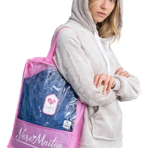 Pijama Invierno Polar Supersoft Con Capucha Nere Maitea 5610