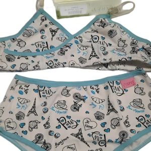Conjunto Nena Algodón Y Lycra Cruzado Estampado Marey 512