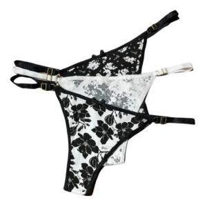 Pack X3 Bombacha Tangaless Regulable Estampada Berlín 6301
