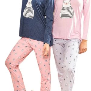 Pijama Invierno Mujer Susurro 2814 Talles Grandes Hasta El 8