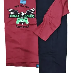 Pijama Invierno Varón Niño De Jersey Chupin Tipico 894n