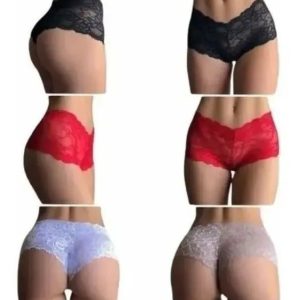 Pack X3 Culotte Encaje Bianca Art 200 - Excelente Calidad