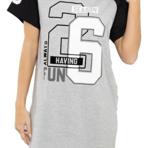 Camisola Verano Mujer Jersey Lencatex 26812 Gris S
