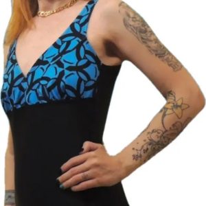 Mallas Verano Mujer Enteriza C/vedetina Clauty Modelo 217
