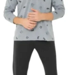 Pijama Hombre Invierno Linea Bilbao Bianca Secreta 23061
