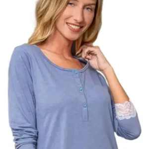 Pijama Invierno Mujer C/cartera Susurro 3252 Talles Grandes