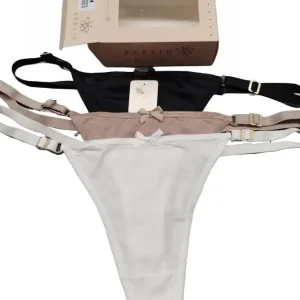 Pack X3 Bombacha Tanga Less Algodón Lycra Reg. Berlín 64 Surtido Único