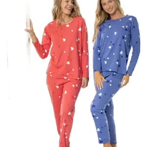 Pijama Invierno Mujer Modal Susurro 3220 Talles Grandes