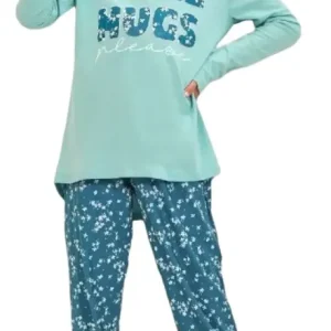 Pijama Invierno De Nena En Jersey Lencatex 24903