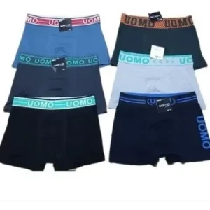 Pack X3 Boxer Hombre Estampado / Lisos Algodon Y Lycra Uomo