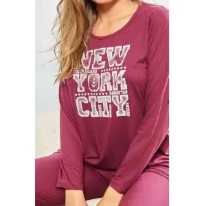 Pijama Invierno Mujer Susurro 2833 Talles Grandes Hasta El 8