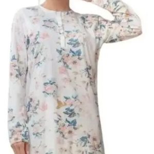 Camisón Invierno De Jersey Lencatex 22223 Talles Grandes
