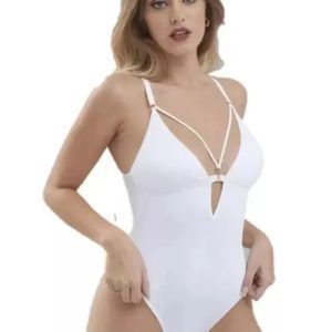 Body De Microfibra Tasa Desmontable Less Marcela Koury 5600