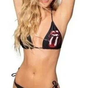 Bikini Juvenil C/tazas Less Rolling Bordada Bianca 12951
