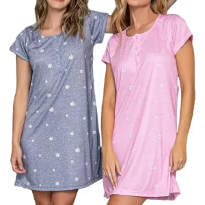 Camisón Remerón Manga Corta Susurro 3274 Talles Grandes Al 8