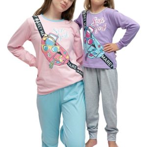 Pijama Invierno Nena, Niña Jersey Estampado Marey 6046