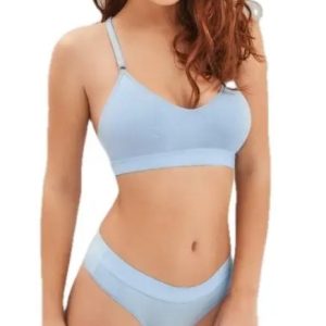 Conjunto Microfibra Top Y Culotteless Marcela Koury 5634
