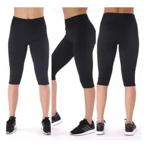 Calza Capri Mujer Tiro Alto Lycra Talles 1 A 5 Exce. Calce