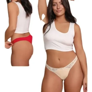 Pack X3 Bombacha Colaless De Microfibra Estampada Berlín 50 Surtido Especial