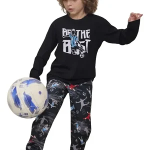 Pijama Invierno Nene Niño Algodón Marcela Koury 4244