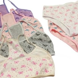 Pack X3 Conjunto Nena De Algodon Top Y Culote - New 180