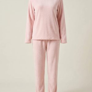 Pijama Mujer Lenca 5372 Polar Otoño/invierno Talle M-2xl