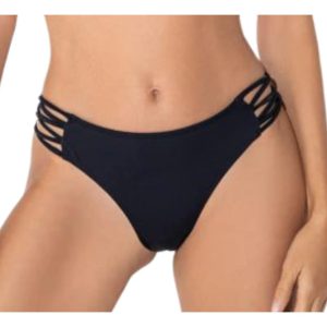 Malla Culotte Less Alto Cruces Laterales Bianca Mare 25268